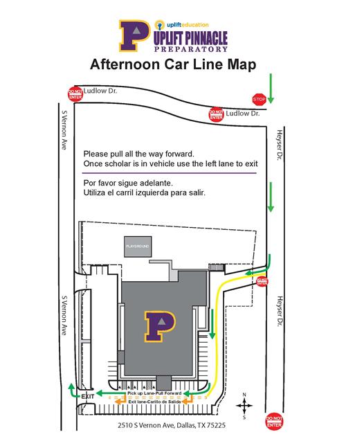 Afternoon Carline Map
